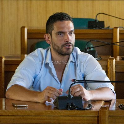 Il consigliere di Opposizione Pierluigi Saiu (© foto S.Novellu)