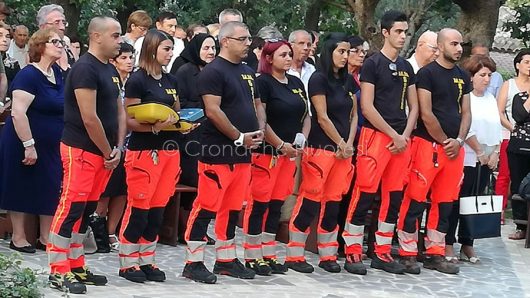 Orosei. L'Associazione MMSoccorso durante la cerimonia
