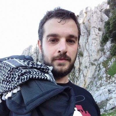 un ritratto di Pierluigi Caria tratto dal suo profilo social