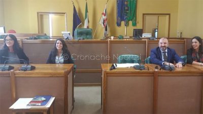 I componenti della nuova giunta