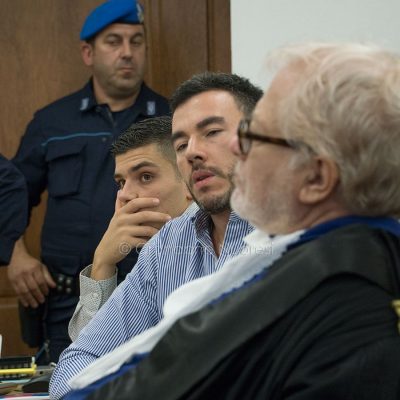 Alberto Cubeddu durante la replica di Vacca (foto S.Novellu)