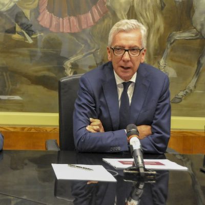 Il governatore Francesco Pigliaru