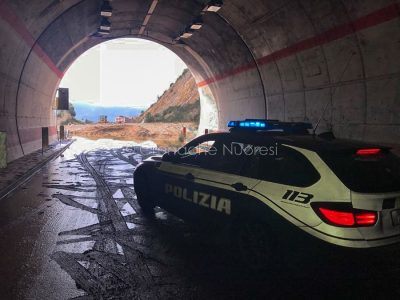 Galleria sulla Statale 125 var chiusa al traffico