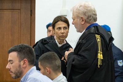Gli avvocati Doneddu e Rovelli (foto S.Novellu)