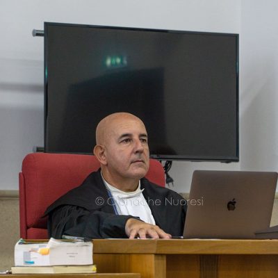 Il presidente della Corte Giorgio Cannas (foto S.Novellu)