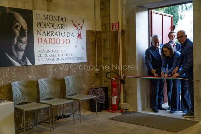 Il taglio inaugurale del nastro (foto S.Novellu)