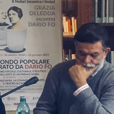 Jacopo Fo all'ISRE di Nuoro per la presentazione dell'evento