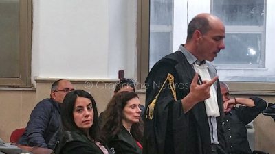 L'avvocato di Parte Civile Angelo Magliocchetti (foto S.Novellu)