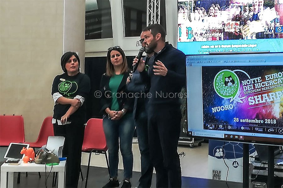 Sharper fa centro, a Nuoro, 3.000 persone per la Notte dei Ricercatori