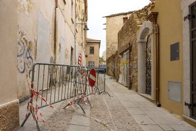 Transenne tra via Angioi e via Chironi (foto S.Novellu)
