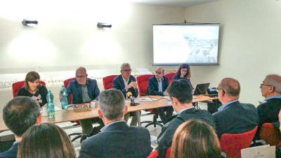 La conferenza stampa sul piano straordinario degli scavi archeologici