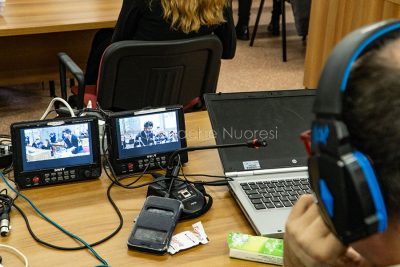 Un momento del processo per il delitto Monni-Masala (foto Cronache Nuoresi