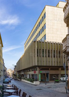 Nuoro; il palazzo del Banco di Sardegna (foto S.Novellu)