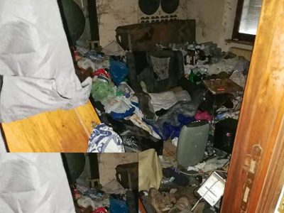 Olbia, l'interno della casa in cui è stata trovato il corpo della donna
