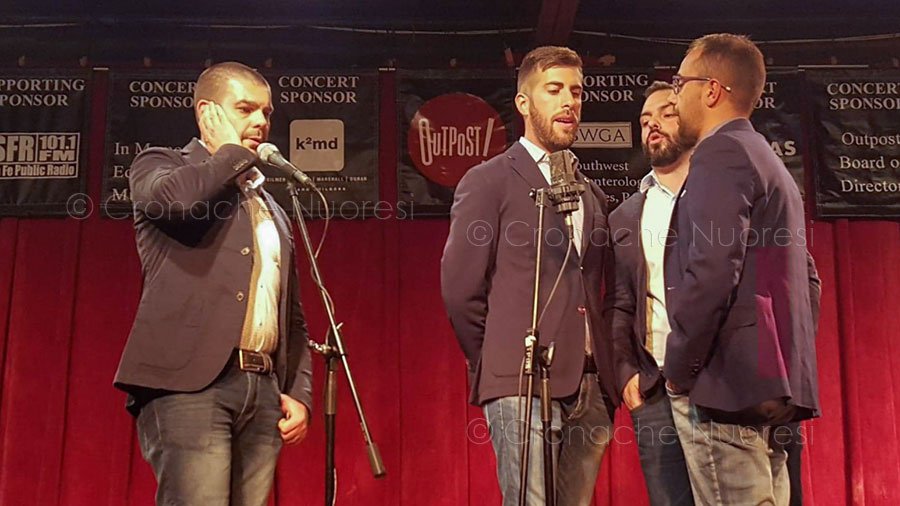 Standing ovation per su Cuncordu Sas Battor Colonnas di Scano Montiferro a Albuquerque