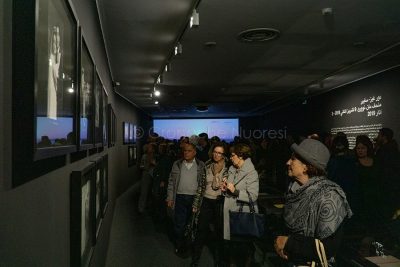 L’inaugurazione della mostra del MAN (foto S.Novellu)