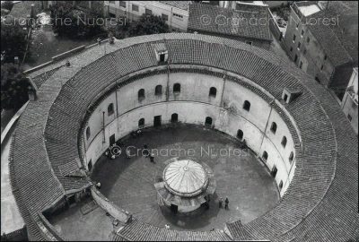 Nuoro, carcere La Rotonda dall'alto (foto Pattellani)