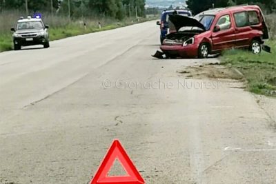 La scena dell'incidente