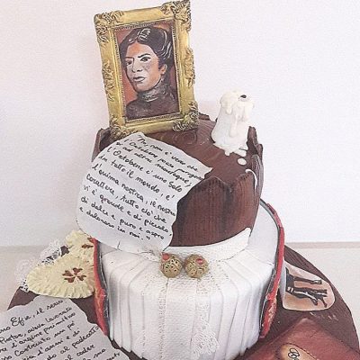 La Torta dedicata a Grazia Deledda