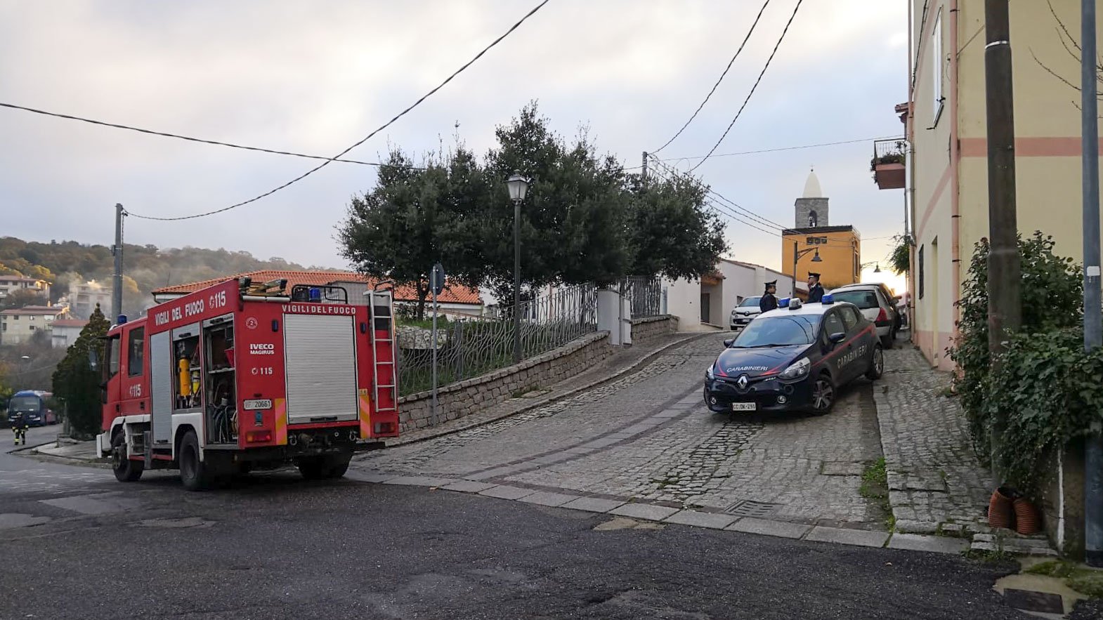 Paura a Ovodda per una fuga di gas