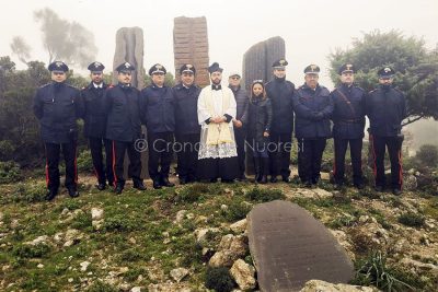 Il monumento dedicato ai Carabinieri morti nel 1951