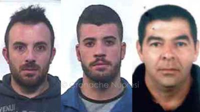 Gli associati: Federico Laisceddu, Stefano Marongiu e Pietro Monni