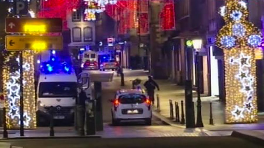 Sparatoria al mercatino di Natale di Strasburgo: ci sarebbero alcuni morti e diversi feriti gravi