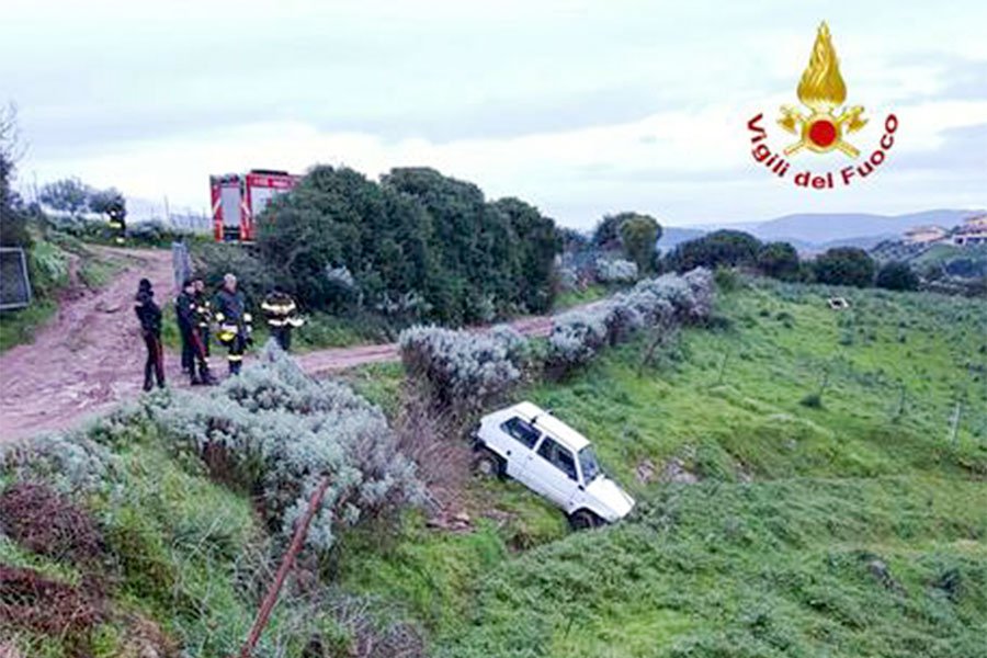 72 enne muore schiacciato dalla sua auto: il corpo ritrovato sotto la ruota posteriore