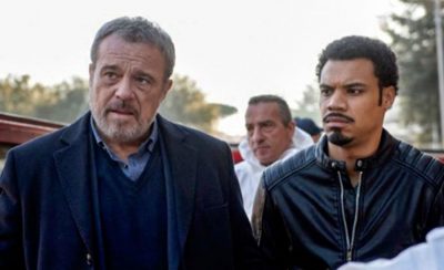 Un frame della fiction Nero a metà