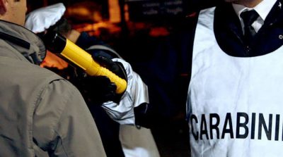 Controlli dei Carabinieri all'alcoltest