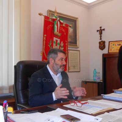 Il sindaco di Macomer Antonio Succu (foto P.G.Vacca)
