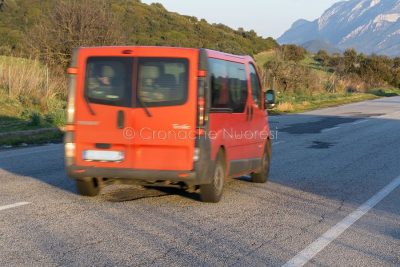 Traffico sulla Provinciale 25 (foto S.Novellu)
