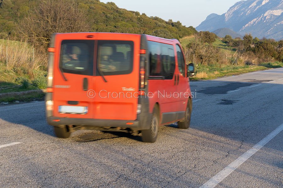 Traffico sulla Provinciale 25 (foto S.Novellu)