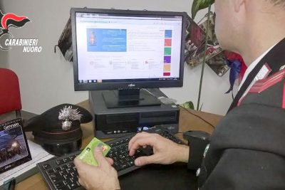 Carabinieri e truffa online