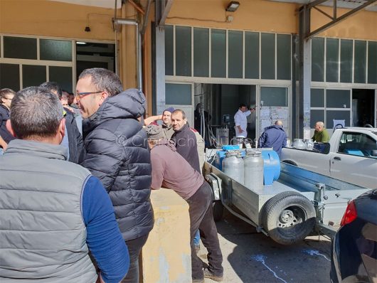 Protesta dei pastori a Dorgali