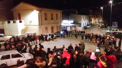 La protesta dei pastori a Lula (foto Peppe Muscau)