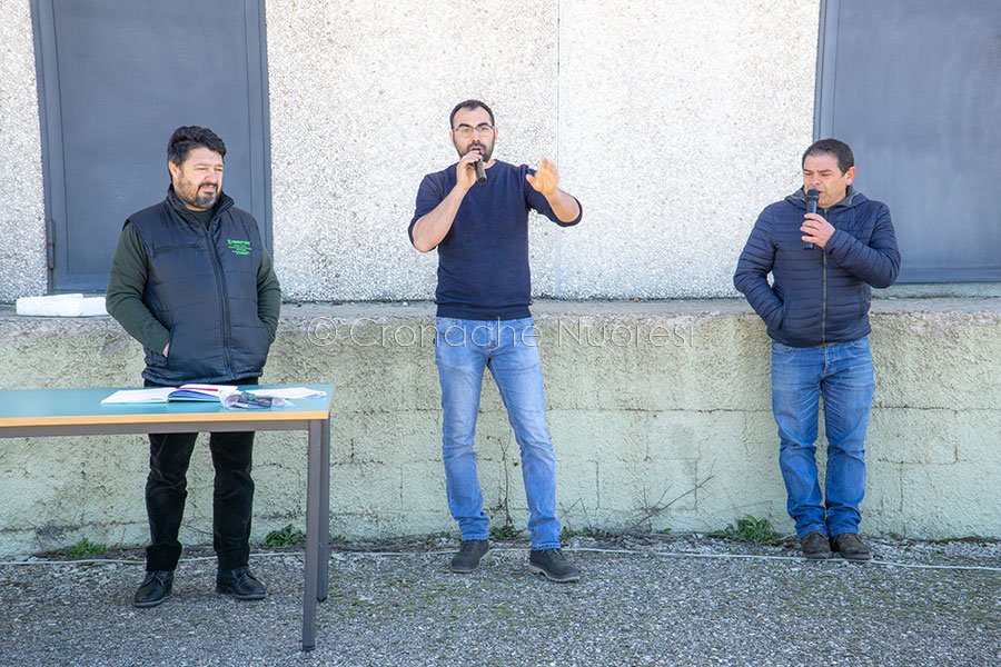Pratobello, l'incontro del comparto suinicolo nuorese e ogliastrino (foto S.Novellu)