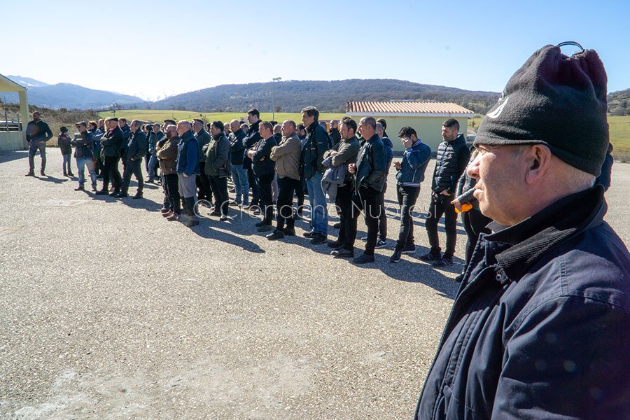 Pratobello, l'incontro del comparto suinicolo nuorese e ogliastrino (foto S.Novellu)
