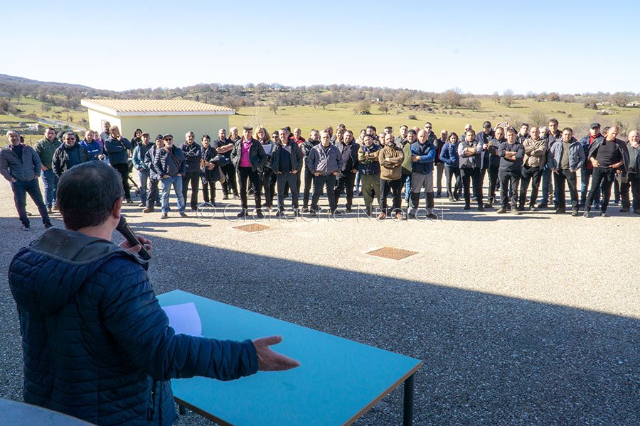 Pratobello, l'incontro del comparto suinicolo nuorese e ogliastrino (foto S.Novellu)