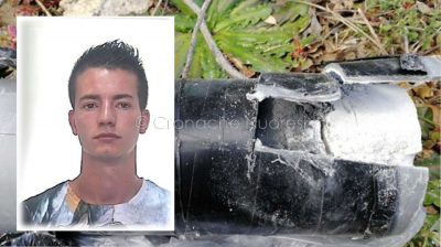 Nel riquadro, l'arrestato: Davide Fanni