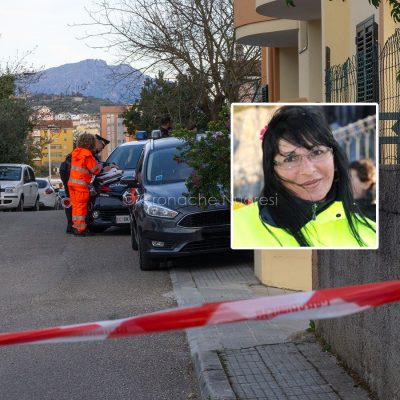 La via in cui è avvenuto l'omicidio di Romina Meloni (foto S.Novellu)