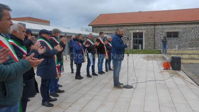 Macomer, manifestazione dei pastori (foto PG.Vacca)