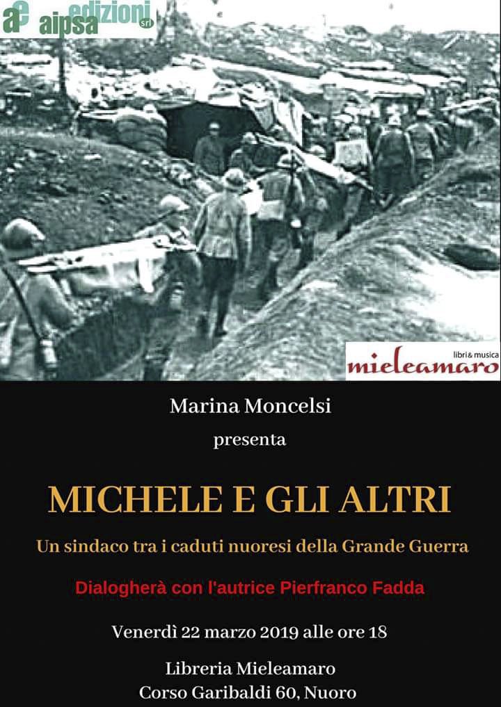 Marina Moncelsi presenta il libro sui caduti nuoresi nella Grande Guerra