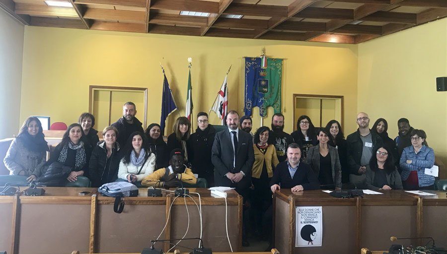Nuoro. Gli amministratori accolgono i ragazzi del Servizio Civile