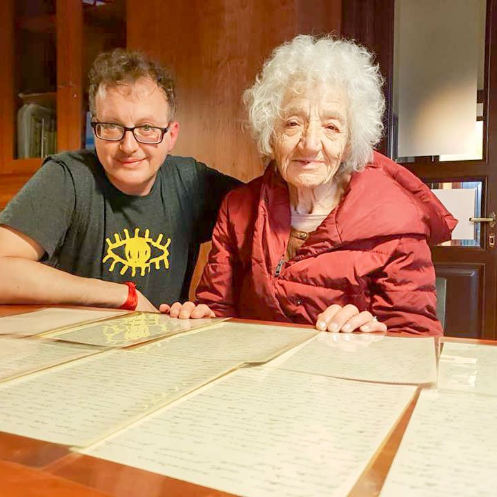 La novantenne documentarista Mangini a Nuoro per realizzare un cortometraggio sulla Deledda