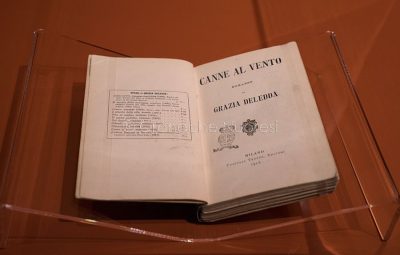 La copia di Canne al Vento esposta Palazzo Pitti a Firenze (foto S.Novellu)