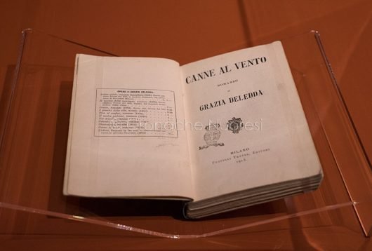 La copia di Canne al Vento esposta Palazzo Pitti a Firenze (foto S.Novellu)
