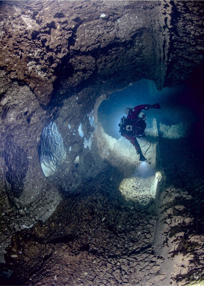 I paesaggi sottomarini delle Grotte del Bue marino, Cala Luna  in scena all’Acquario di Cala Gonone