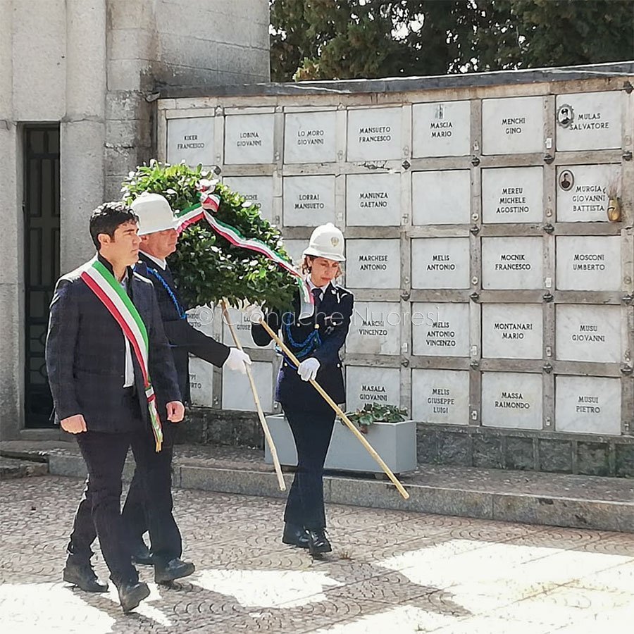 Nuoro, celebrazioni del 25 aprile (foto I.Dessanai)