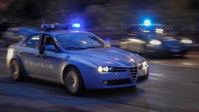 Una Volante della Polizia